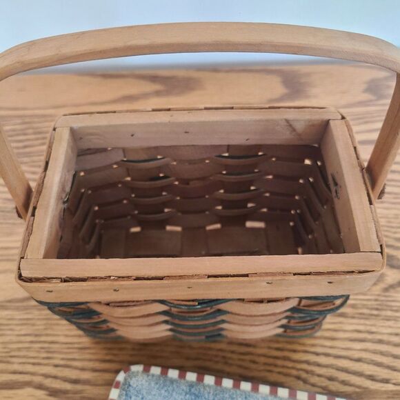 Vintage Crazy Mountain Basket There's No Place Like Home Artist Angela Anderson - Picture 8 of 16